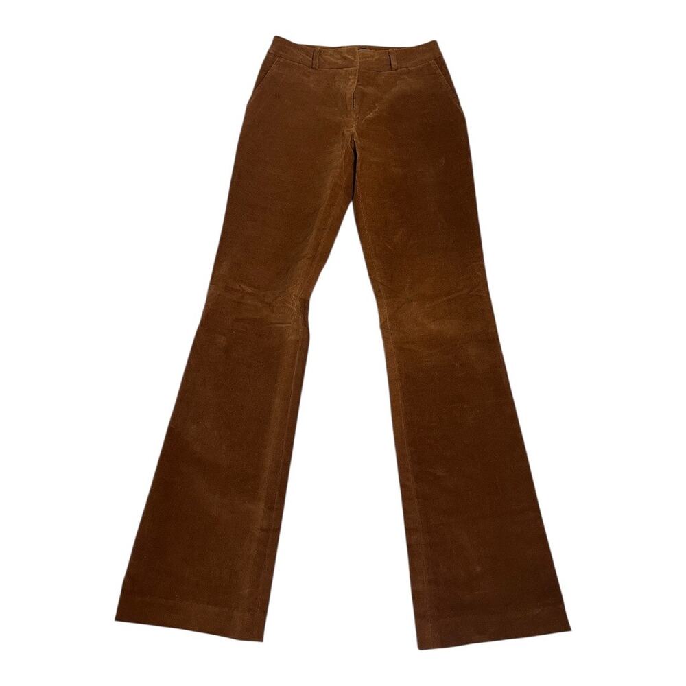 Jerry Shabo Brown Corduroy Womens Trousers Slacks Office Career Professional 2